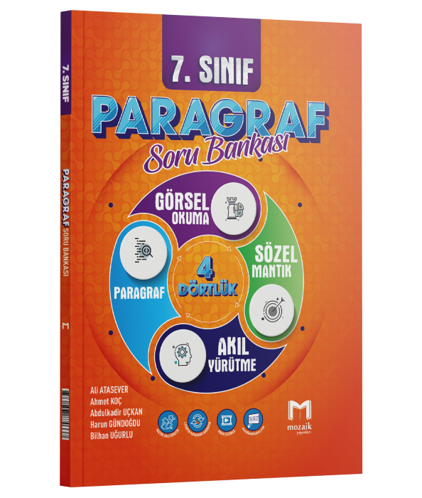 2026 Mozaik Yayınları 7.Sınıf Paragraf Soru Bankası