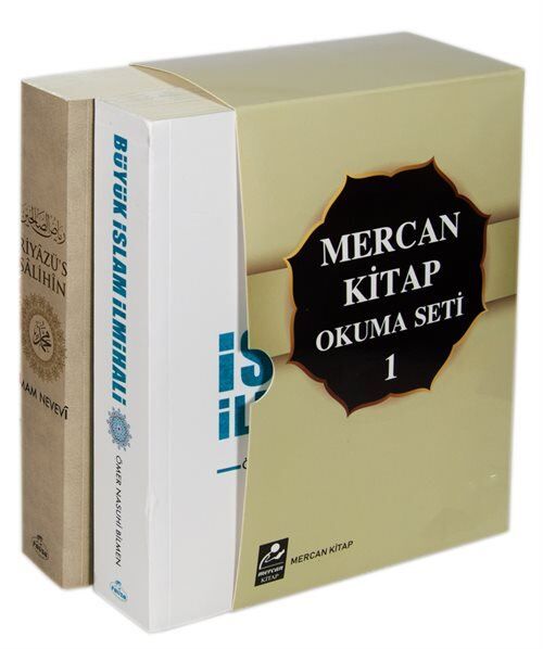 Mercan Kitap Mercan Okuma Seti 1 İslam İlmihali Ve Riyazüs Salihin 2 Kitap Kutulu Set