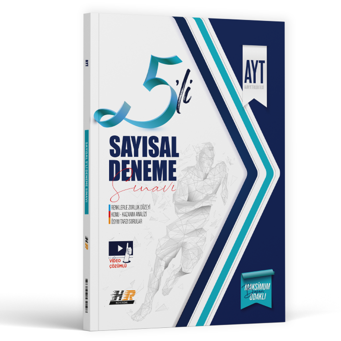 2027 Hız Ve Renk Yayınları Ayt 5'Li Deneme Sınavı Sayısal