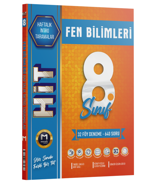 2026 Mozaik Yayınları 8.Sınıf Fen Bilimleri Hit 32'Li Deneme