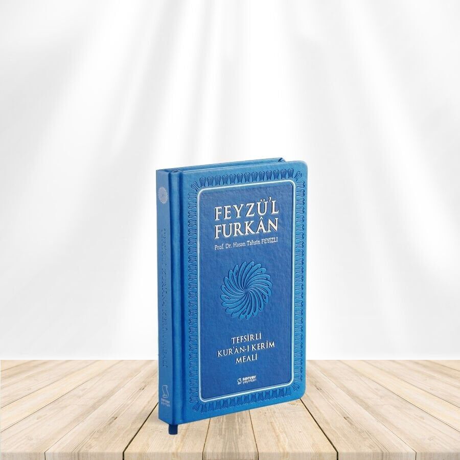 Feyzü'L Furkan Tefsirli Kur'An-I Kerim Meali Metinsiz (Cep Boy-Ciltli) Lacivert Kod:619 & Sadece Meal