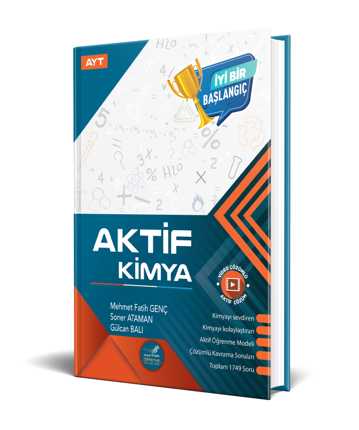 2026 Aktif Öğrenme Yayınları Ayt Kimya Soru Bankası 0'Dan Başlayanlara
