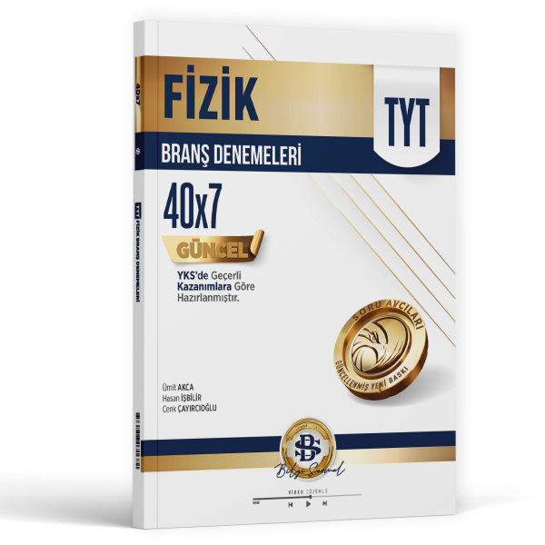 2027 Bilgi Sarmal Tyt Fizik Branş Denemeleri 40X7