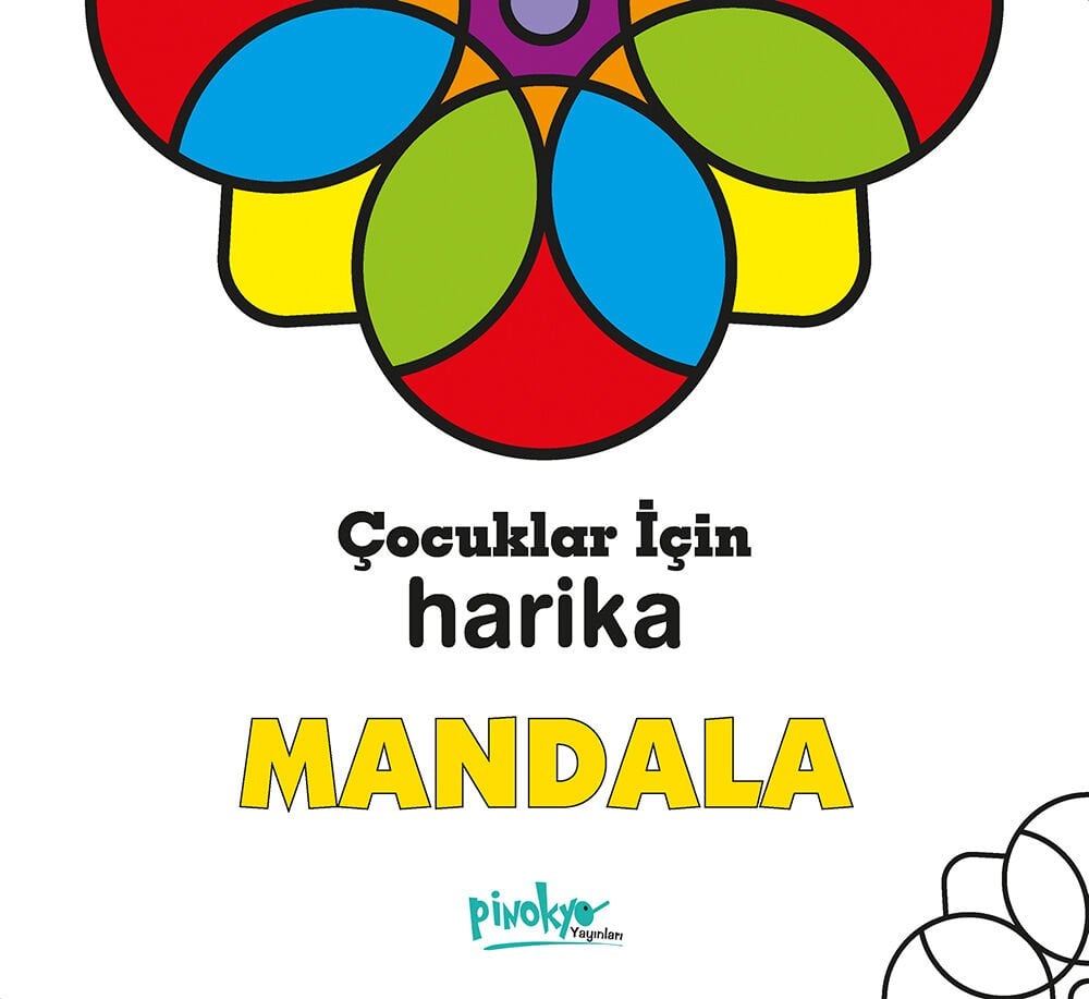 Pinokyo Yayınları Çocuklar İçin Harika Mandala 48 Sayfa