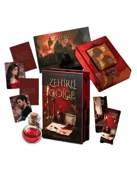 Vera Kitap Zehirli Gölge - Yan Boyamalı Özel Baskı - Ciltli