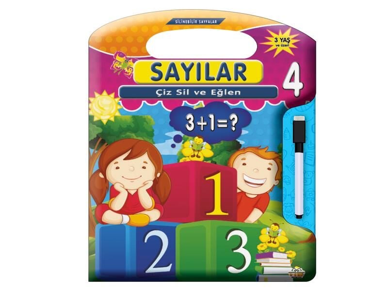 0-6 Yaş Yayınları Çiz Sil Eğlen Sayılar