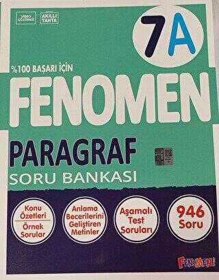 2026 Fenomen Yayıncılık 7.Sınıf Paragraf A Soru Bankası
