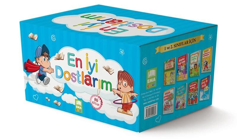 Ema Çocuk 1.Sınıf En iyi Dostlarım Küçük Boy 80 Kitap