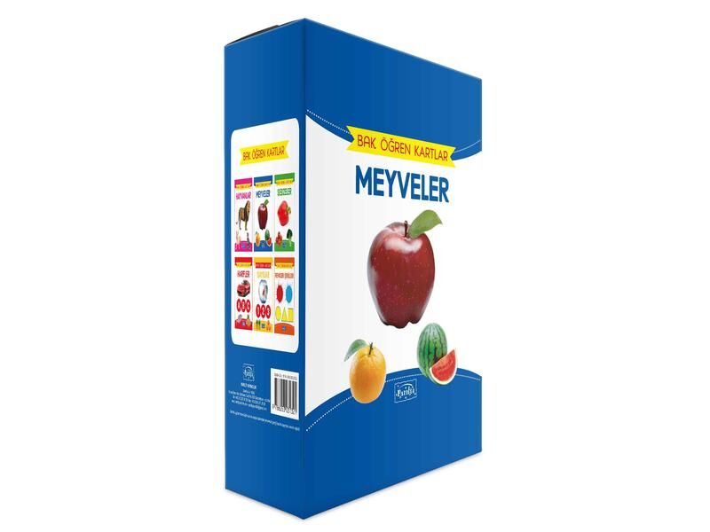 Paraltı Yayıncılık Bak Öğren Kartlar Meyveler