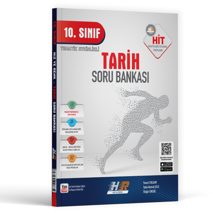 2027 Hız Ve Renk Yayınları 10.Sınıf Tarih Soru Bankası