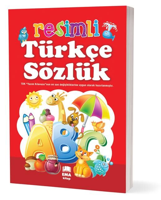 Ema Kitap Resimli Türkçe Sözlük (Küçük Boy Karton Kapak)