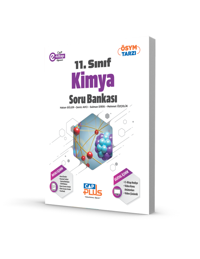Çap Yayınları 11.Sınıf Kimya Soru Bankası