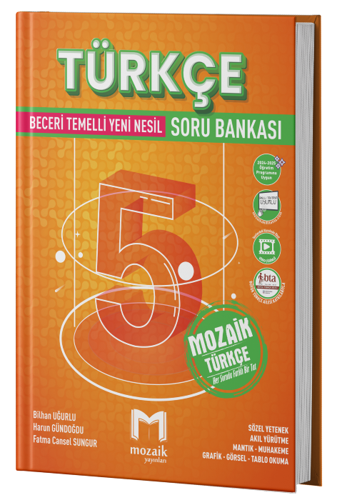 2026 Mozaik Yayınları 5.Sınıf Türkçe Soru Bankası