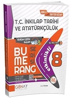 Günay Yayınları 8.Sınıf Bumerang Etkinlikli T.C. İnkılap Tarihi Ve Atatürkçülük 2026