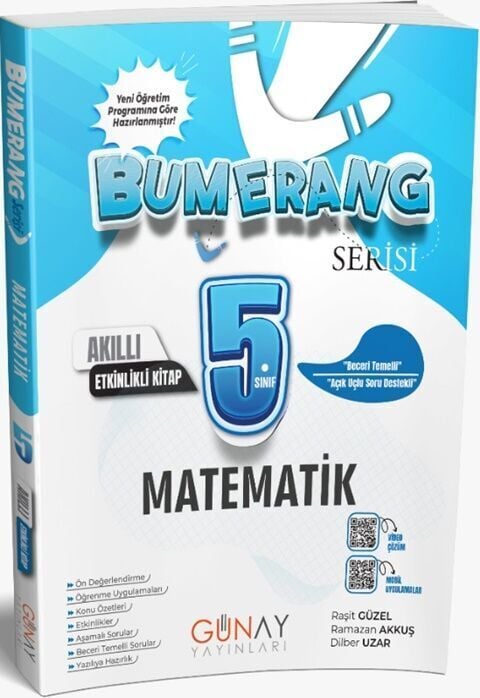 Günay Yayınları 5.Sınıf Bumerang Etkinlikli Matematik 2026