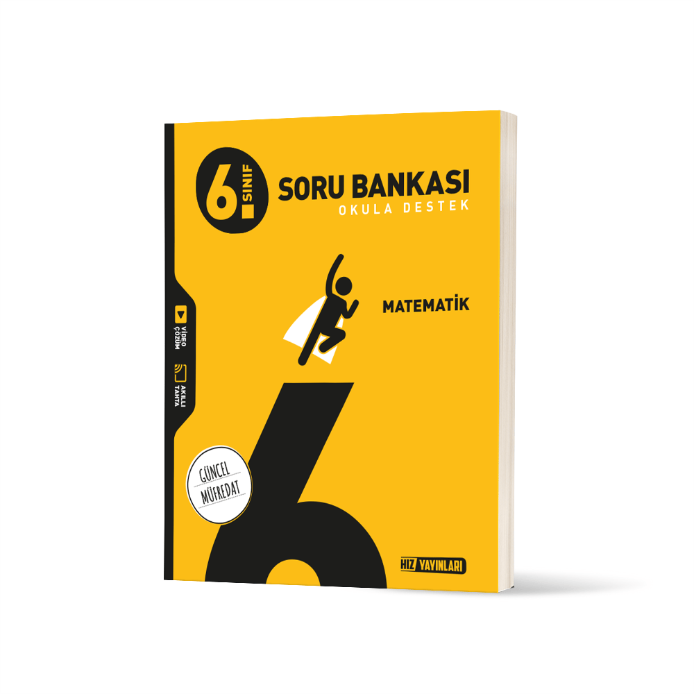 2026 Hız Yayınları 6. Sınıf Matematik Soru Bankası
