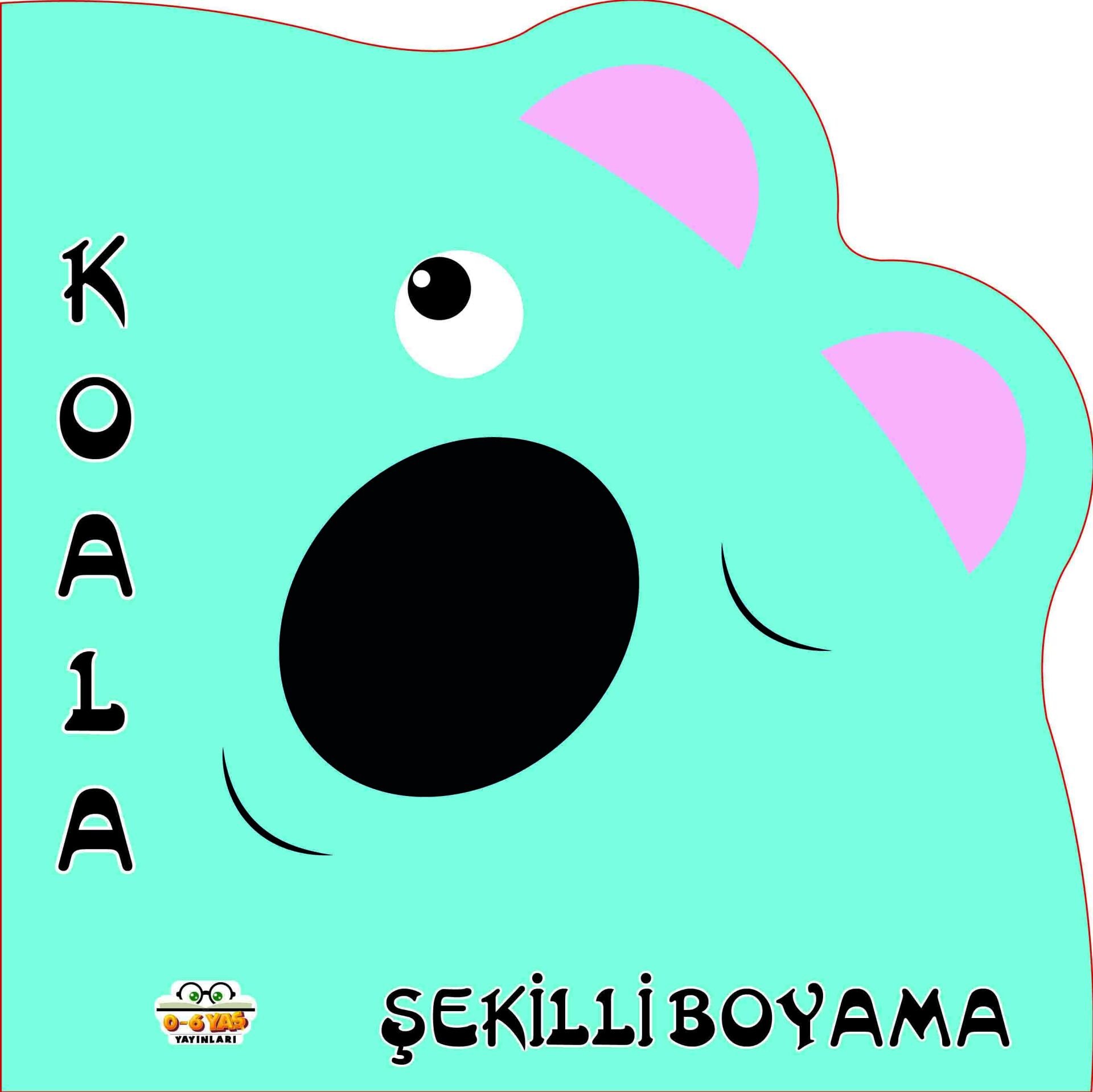 0-6 Yaş Yayınları Şekilli Boyama Koala