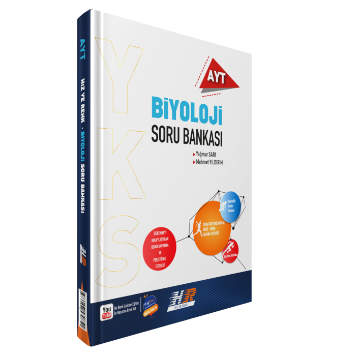 Hız Ve Renk Yayınları Ayt Biyoloji Soru Bankası 2026