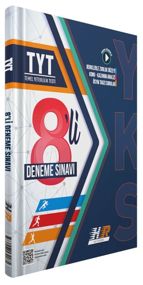 Hız Ve Renk Yayınları Tyt 8'Li Deneme Sınavı 2026