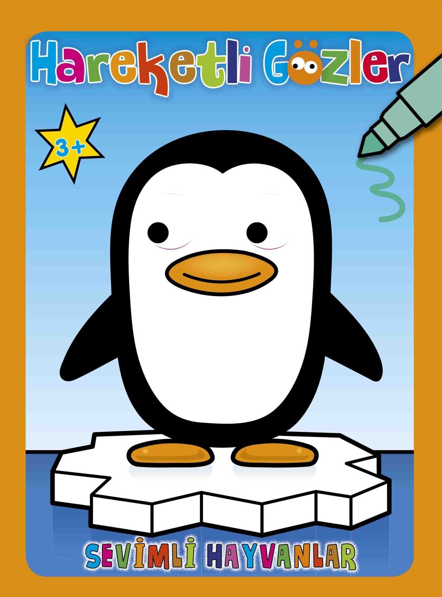 0-6 Yaş Yayınları Hareketli Gözler Sevimli Hayvanlar