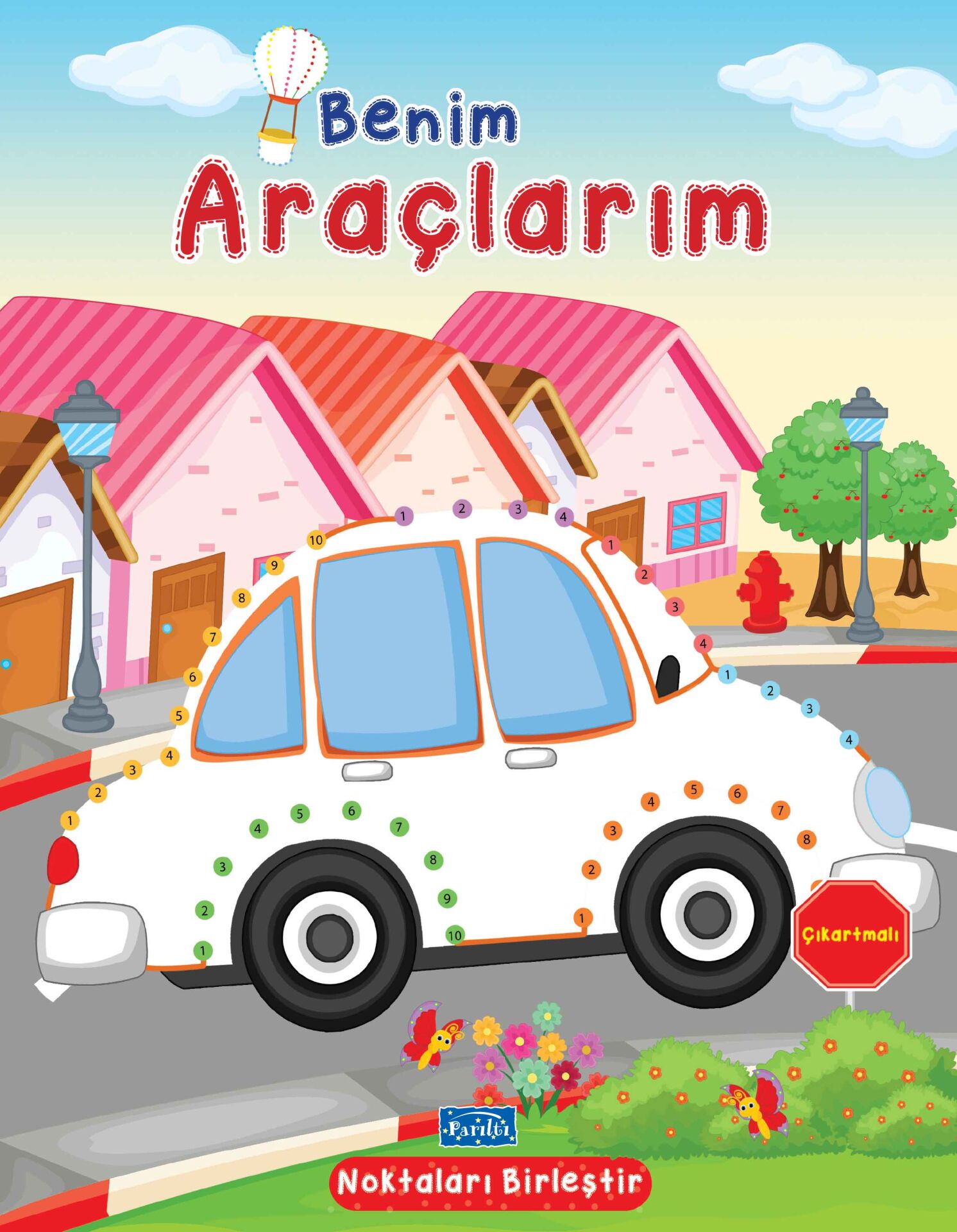 Parıltı Yayıncılık Benim Araçlarım Noktaları Birleştir Çıkartmalı