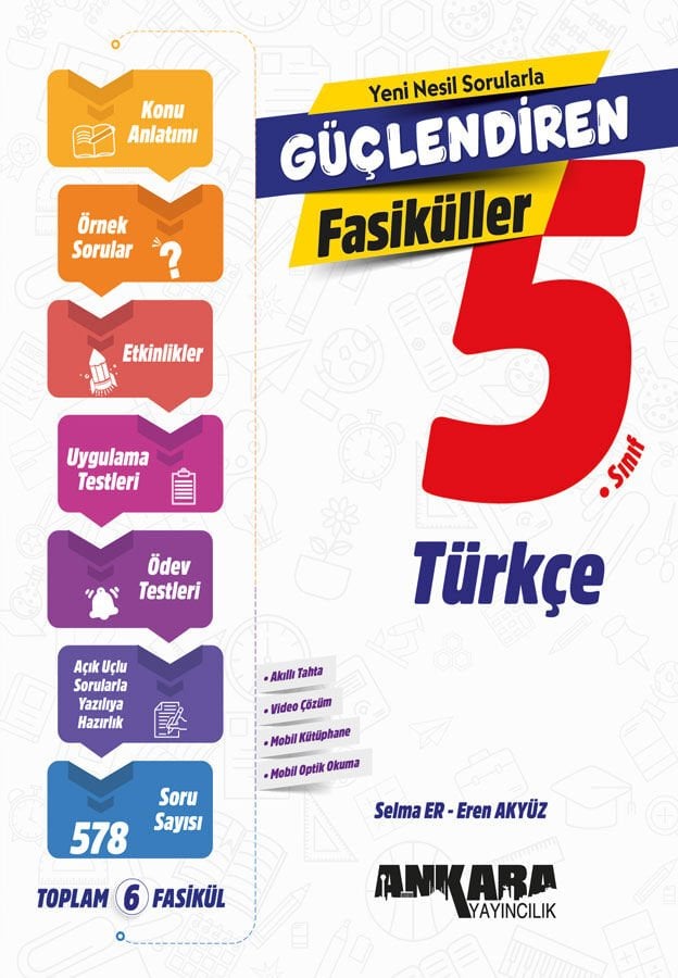 Ankara Yayıncılık 5. Sınıf Güçlendiren Türkçe Fasikülleri 2026