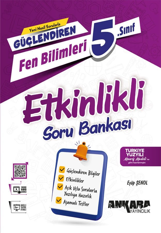 Ankara Yayıncılık 5. Sınıf Güçlendiren Fen Bilimleri Etkinlikli Soru Bankası 2026