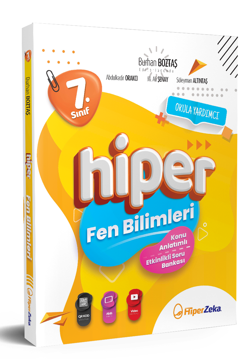 Hiper Zeka Yayınları 7. Sınıf Hiper Fen Bilimleri Konu Anlatımlı & Soru Bankası 2026