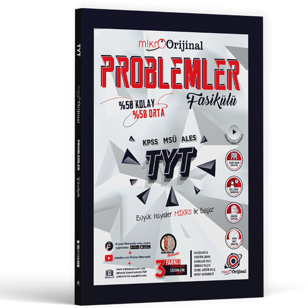 2027 Orijinal Yayınları Mikro Orijinal Tyt Problemler Fasikülü
