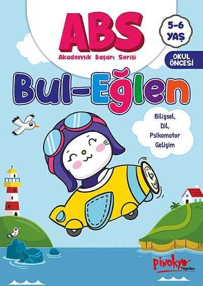 Pinokyo Yayınları Abs Bul-Eğlen 5-6 Yaş