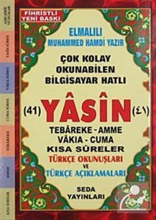 Seda Yayınları Çanta Boy T. Yasin Kod 045