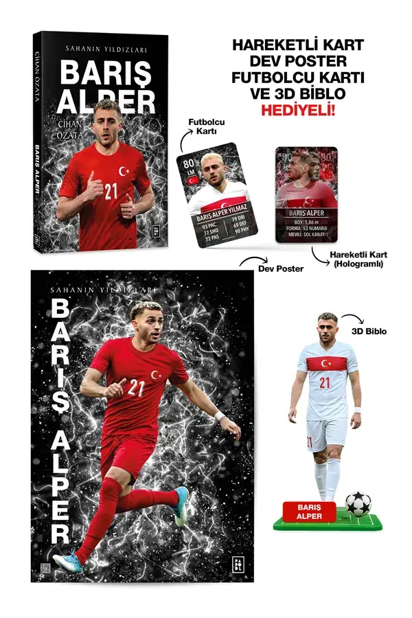 Parodi Yayınları Barış Alper / Sahanın Yıldızları - 3D Biblo Hediyeli!