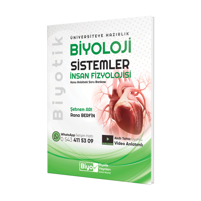 2027 Biyotik Yayınları Üniversiteye Hazırlık Biyoloji Sistemler İnsan Fizyolojisi
