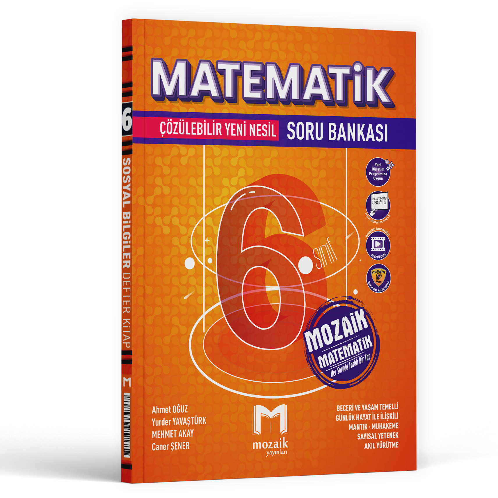 2026 Mozaik Yayınları 6.Sınıf Matematik Soru Bankası