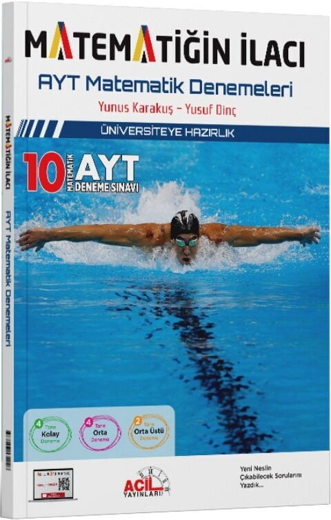 2027 Acil Yayınları Ayt Matematiğin İlacı 10'Lu Deneme