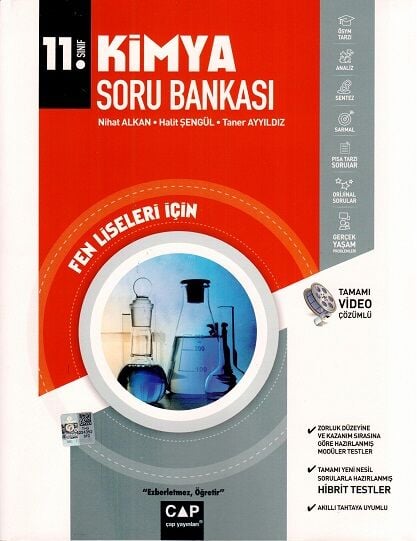 2026 Çap Yayınları 11. Sınıf Fen Lisesi Kimya Soru Bankası