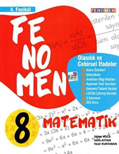 8 Matematik 4.Fasikül (Olasılık,Cebirsel İfadeler Ve Özdeşlikler)