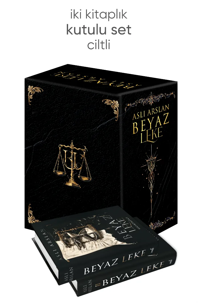 İndigo Kitap Beyaz Leke Seti 1 ve 2 Ciltli Kutulu Set