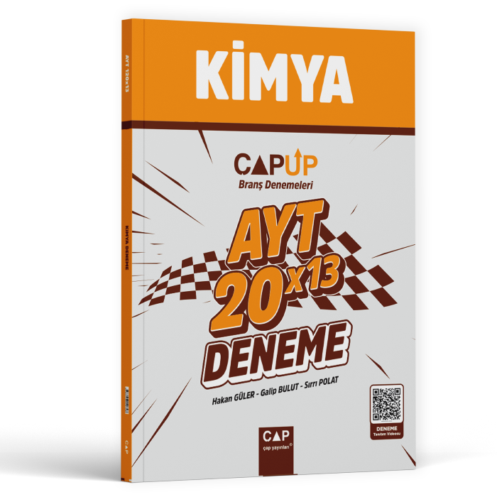 2026 Çap Yayınları  Çapup 20*13 Ayt  Kimya Branş Denemeleri