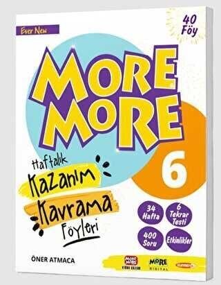 More & More 6.Sınıf Haftalık Kazanım Kavrama Föyleri (40 Föy)