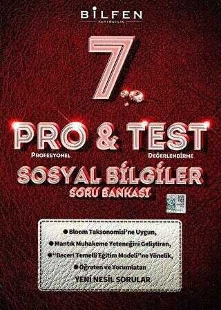 Bilfen Yayıncılık 7.Sınıf Sosyal Bilgiler Protest Soru Bankası 2026