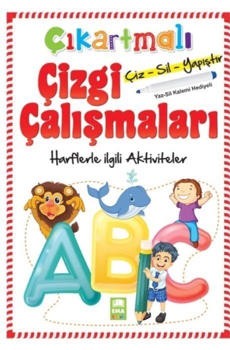 Harflerle İlgili Aktiviteler (Çiz-Sil-Yapıştır)