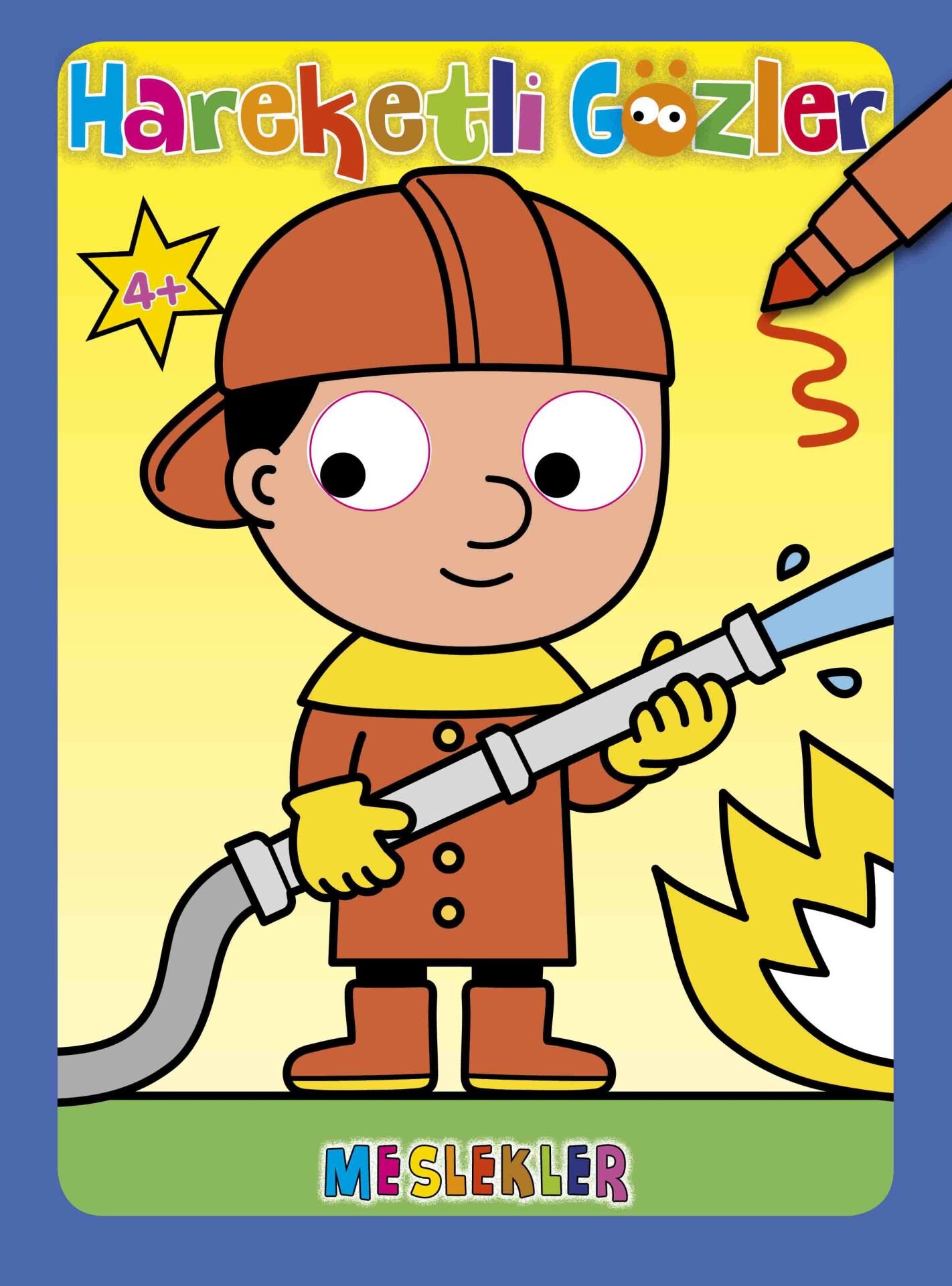 0-6 Yaş Yayınları Hareketli Gözler  Meslekler