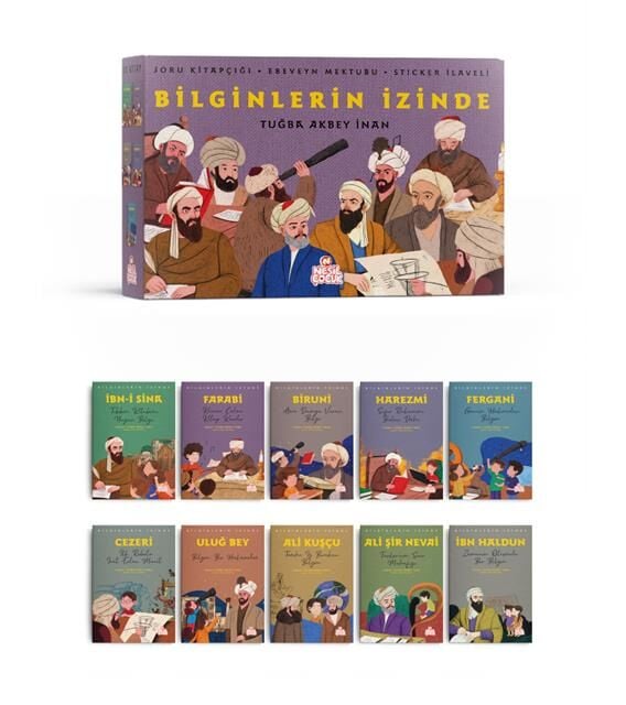 Nesil Çocuk Yayınları Bilginlerin İzinde 10 Kitap Set