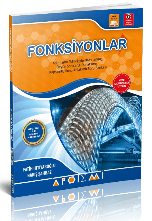 2027 Apotemi Yayınları Tyt Ayt Fonskiyonlar