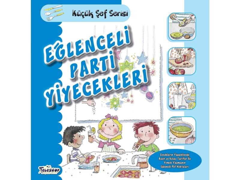 Teleskop Küçük Şef Eğlenceli Parti Yiyecekleri