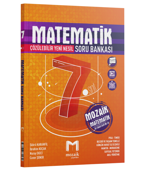2026 Mozaik Yayınları 7.Sınıf Matematik Soru Bankası