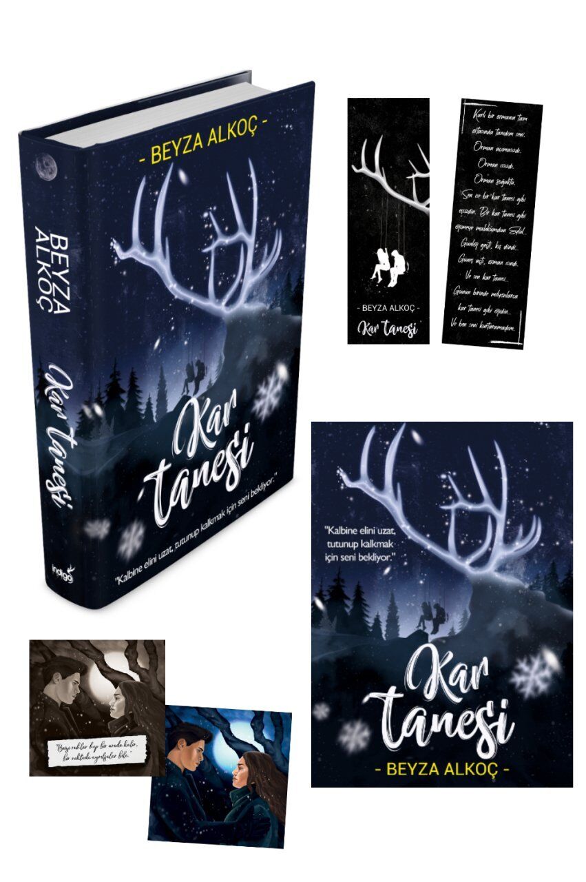 İndigo Kitap Kar Tanesi - Ciltli - Beyza Alkoç