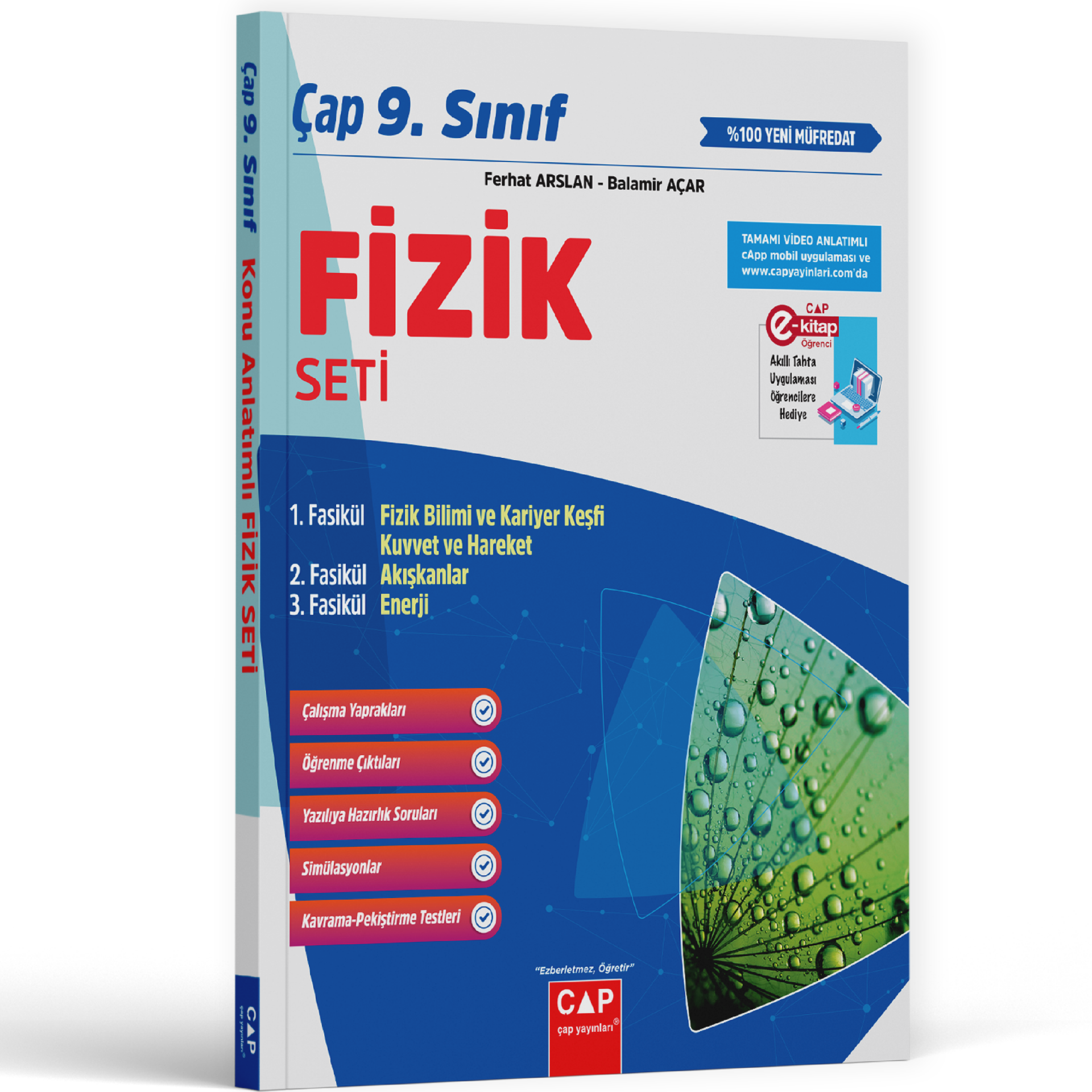 Çap Yayınları 9.Sınıf Fizik Fasikül Seti 2026