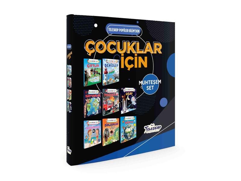 Teleskop Çocuklar İçin Serisi  8 Kitap Set
